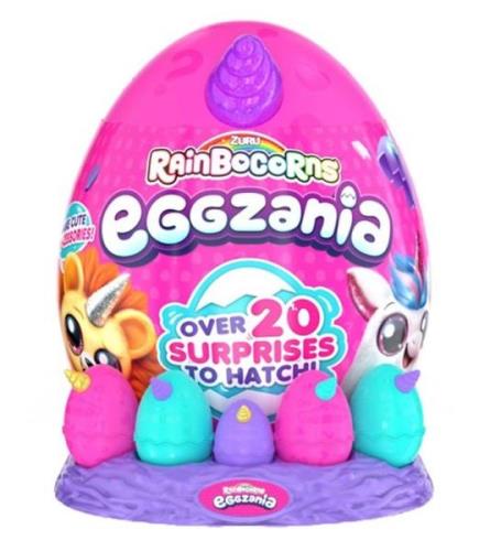 Rainbocorns Ã?verraskning - 20 Delar - Eggzania Surprise Mania