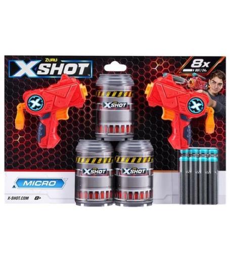 X-SHOT Skumpistoler - 2-pack - Excel - Dubbla Micro