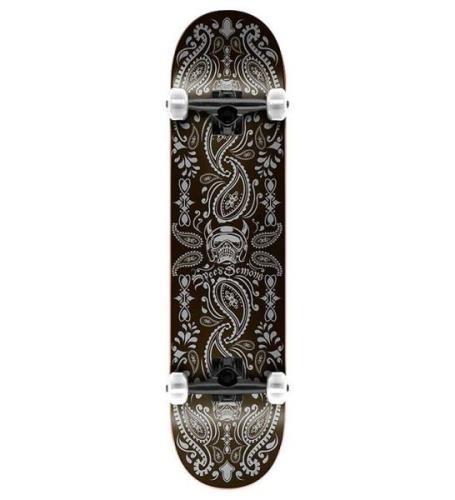 Speed Demons Skateboard - 7.75'' - Bandana Komplett - Svart/GrÃ¥