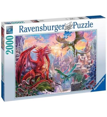 Ravensburger Pussel - 2000 Delar - Fantasy Drake