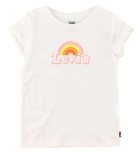 Levis Kids T-shirt - Rainbow Grafik - Vit