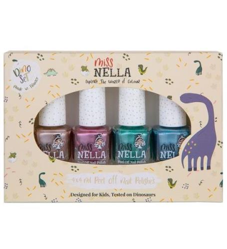 Miss Nella Nagellack - 4-pack - Dino Set