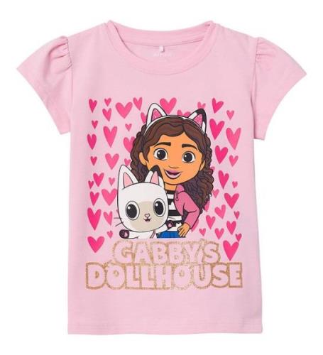 Name It T-shirt - NmfMassa Gabby's Dollhouse - Parfait Pink