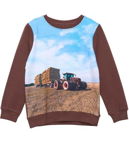 Minymo Sweatshirt - Krukjord m. Traktor