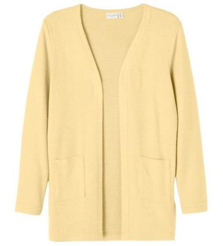 Name It Cardigan - Bow - Noose - Stickad - Double Cream