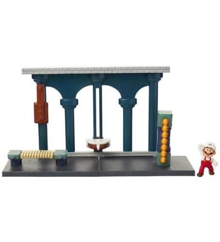 Super Mario Leksaksset - Lava Castle Playset - 7 Delar