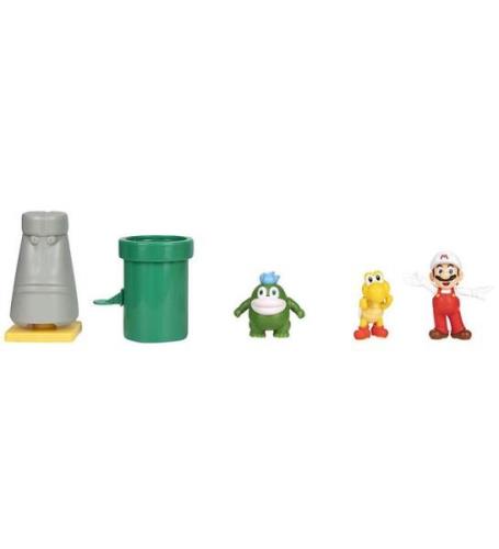 Super Mario Leksaksset - Diorama Set - Desert - 5 Delar