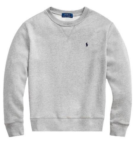 Polo Ralph Lauren Sweatshirt - GrÃ¥melerad m. Logo