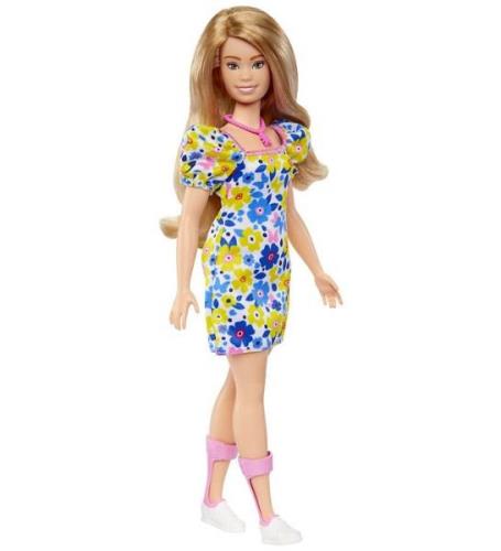 Barbie Docka - 30 cm - Fashionista Floral - Down Syndrom