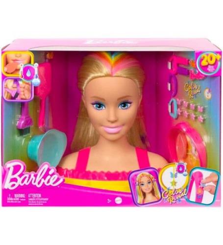 Barbie FrisÃ¶r - Neon Rainbow Deluxe Styling Head