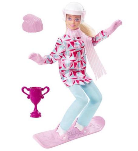 Barbie Docka - 30 cm - KarriÃ¤r - SnowboardÃ¥kare