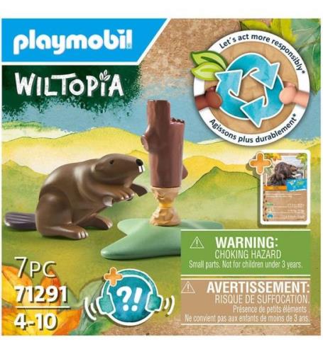 Playmobil Wiltopia - BÃ¤ver - 7 Delar - 71291