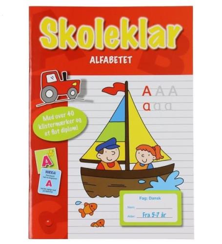 Forlaget Bolden Bok - Skoleklar: Alfabetet - Dansk