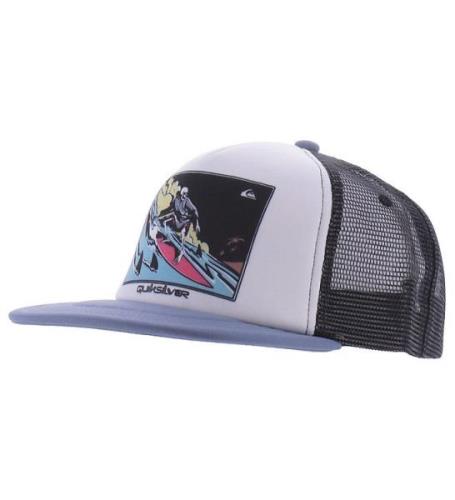 Quiksilver Keps - Rat Pack Trucker - Vit/BlÃ¥