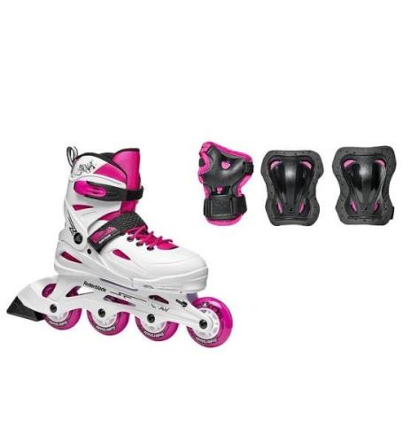 Rollerblade Rullskridskoset - Fury Combo - Vit/Rosa