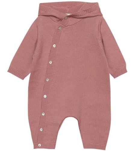 Fixoni Onesie - Ull - Gammal Rose