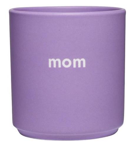 Design Letters Mugg - VIP-favorit - MOM Collection - Lila m. M
