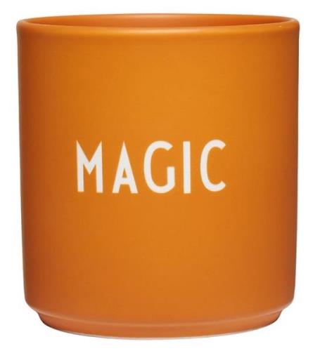 Design Letters Mugg - Favorit - Orange m. Magi
