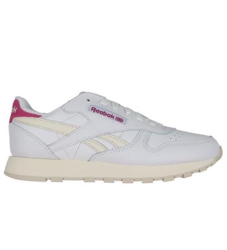 Reebok Skor - Classic Leather - LÃ¶pning - Vit/Rosa