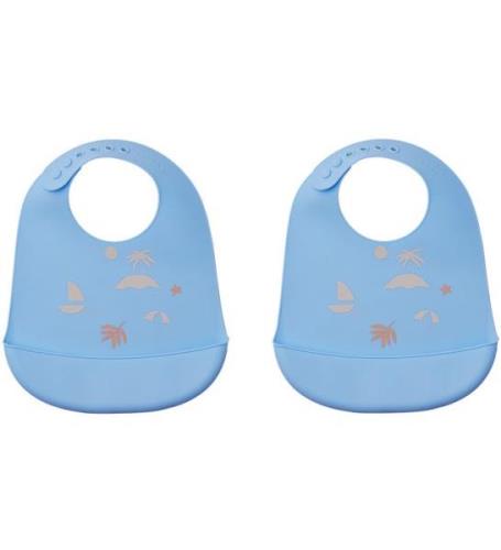 Liewood Haklappar - Silikon - 2-pack - Tilda - Seaside Sky Blue