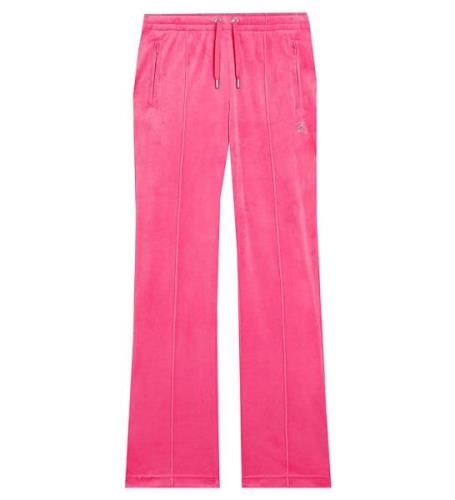 Juicy Couture Velourbyxor - Nostalgi Rosa