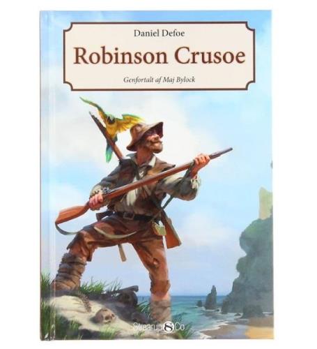 Straarup & Co Bok - Robinson Crusoe - Danska