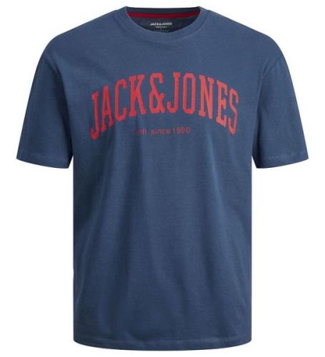 Jack & Jones T-shirt - JjeJosh - Noos - FÃ¤nrik Blue