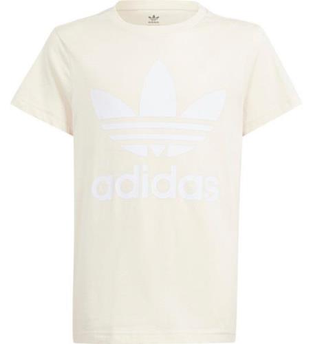adidas Originals T-shirt - Trefoil Tee - Creme