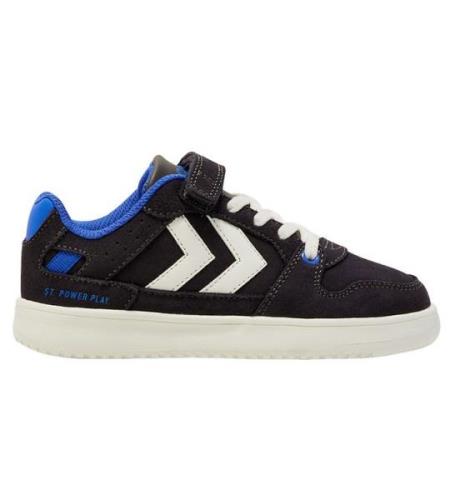 Hummel Skor - St. Power Play Suede Jr - Obsidian