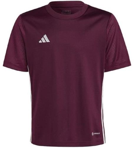 adidas Performance T-shirt - TABELL 23 - Bordeaux/Vit