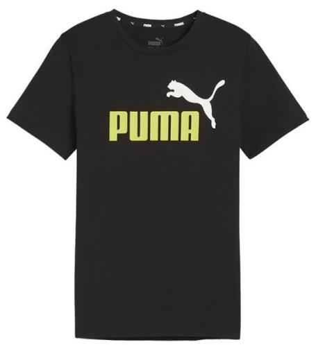 Puma T-shirt - ESS+ 2 kol. Logo - Svart