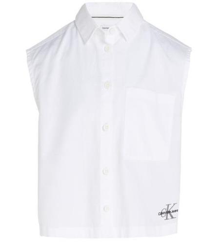 Calvin Klein Skjorta - Monogram av - Bright White