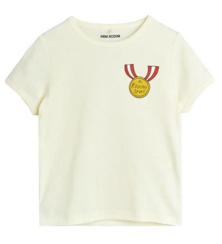 Mini Rodini T-shirt - Medalj - Vit