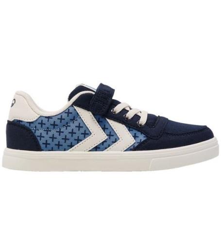 Hummel Skor - Slimmer Stadil Low Jr - Coronet Blue