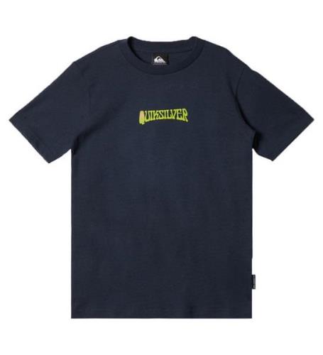 Quiksilver T-shirt - Island Sunrise - MarinblÃ¥