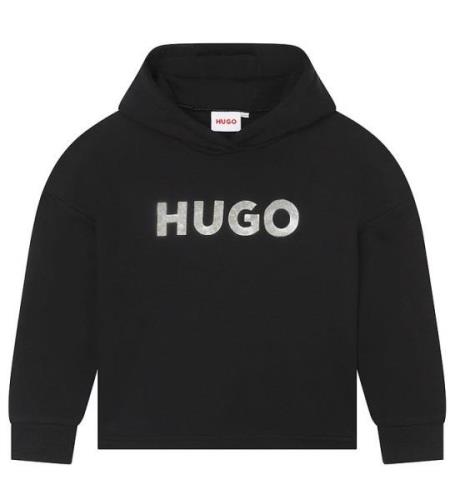 HUGO Hoodie - Svart m. Silver