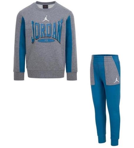 Jordan Sweatset - Retro - Industriell Blue