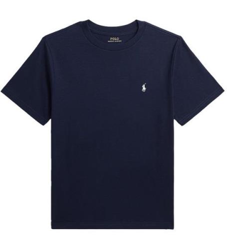 Polo Ralph Lauren T-shirt - Newport MarinblÃ¥ m. Vit
