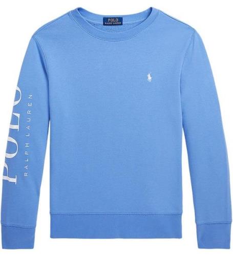 Polo Ralph Lauren Sweatshirt - Harbour Island Blue m. Vit