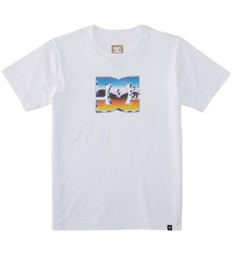 DC Skor T-shirt - Chrome - Vit