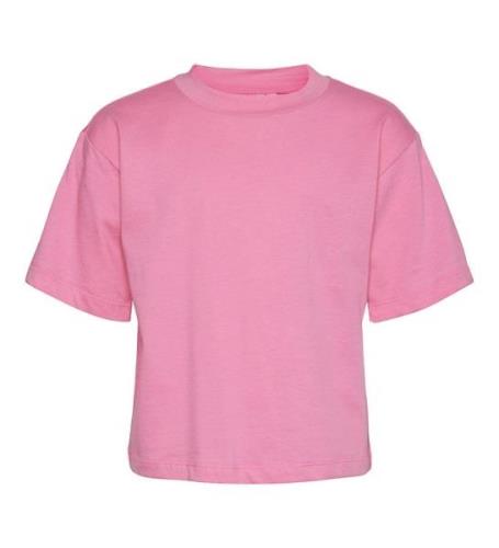 Vero Moda Girl T-shirt - VmCherry - Rosa Cosmos/Cayenne Cherry