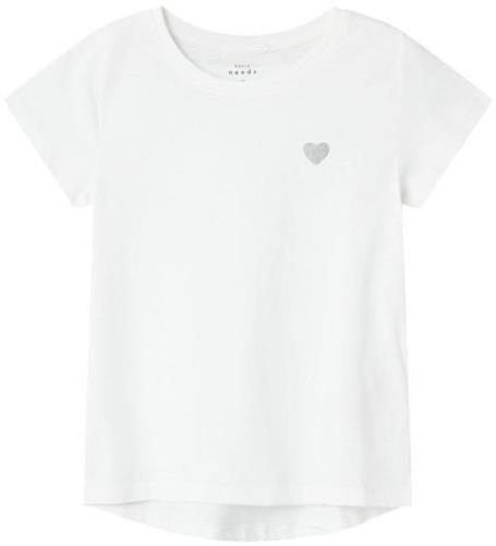 Name It T-shirt - Noos - NkfVioline - Bright White