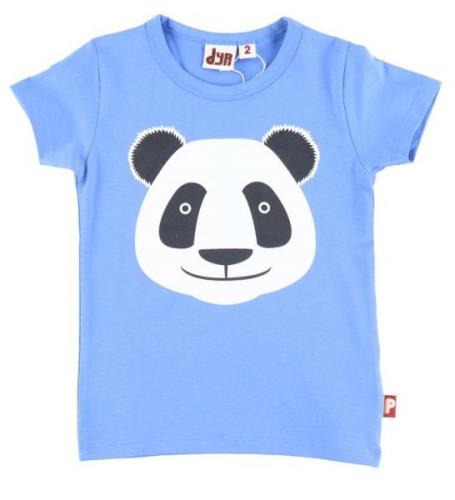 DYR T-shirt - Dyrgrowl - FÃ¤rsk Blue Panda
