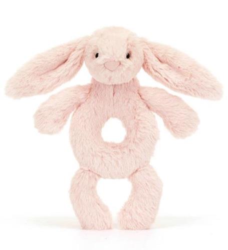 Jellycat Ringskallra - 18x8 cm - Bashful Bunny - Baby Pink