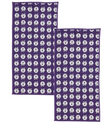 SmÃ¥folk Handduk - 2-pack - 50x100 - Purple Heart