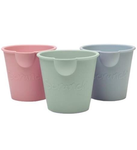 Scrunch Bath Buckets - 3-pack - Sage Green/Dusty Rose/AnkaÃ¤gg Bl