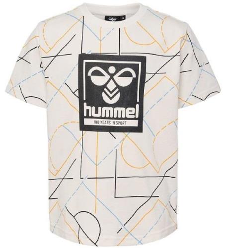 Hummel T-shirt - hmlCarlos - Marshmallow