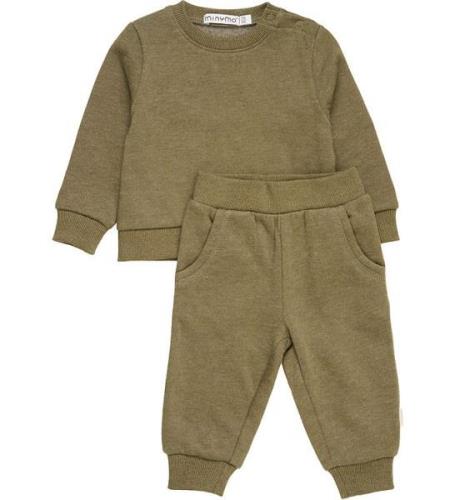 Minymo Sweatset - Dark Olive