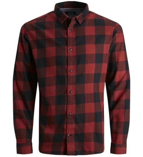 Jack & Jones Skjorta - Noos - JjEgingham - Brick Red