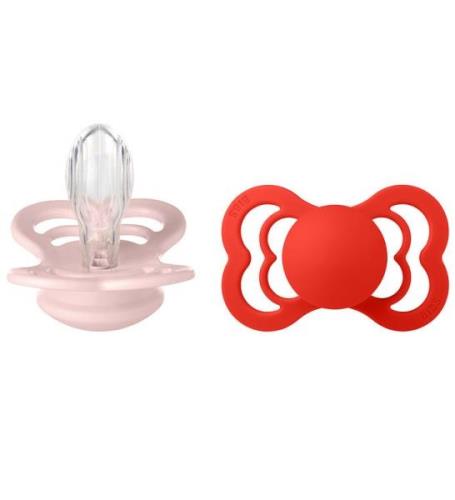 BIBS Supreme+ Nappar - Stl. 2 - 2-pack - Symmetrisk - Blossom/Ca